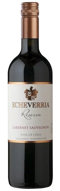 Vina Echeverria, Reserva, Valle de Curico, Cabernet Sauvignon 2023 (Case)