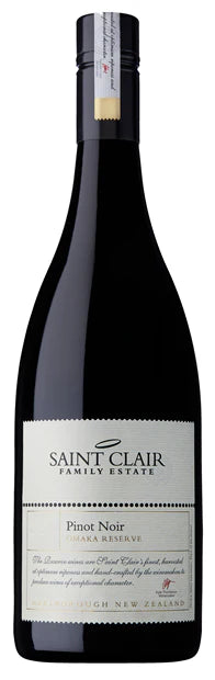 Saint Clair, 'Omaka Reserve', Marlborough, Pinot Noir 2021 (Case)