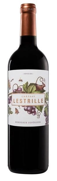 Chateau Lestrille Rouge, Bordeaux Superieur 2018 (Case)