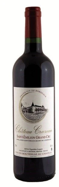 Chateau Cruzeau, Saint-Emilion Grand Cru 2020 (Case)