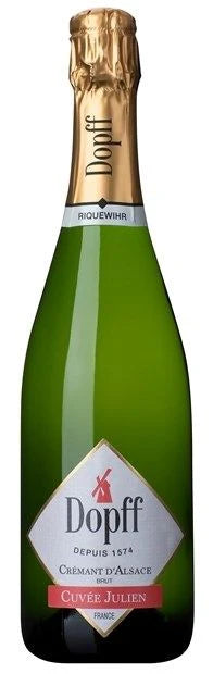 Dopff au Moulin, Alsace 'Cuvee Julien Brut', Cremant d'Alsace NV (Case)