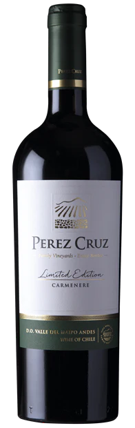 Vina Perez Cruz 'Limited Edition', Maipo Alto, Carmenere 2022 (Case)