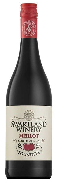 Swartland Winery,' Founders', Western Cape, Merlot 2022 (Case)