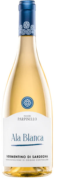 Poderi Parpinello 'Ala Blanca', Sardinia, Vermentino 2023 (Case)