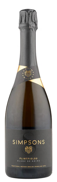 Simpsons Wine Estate, Kent, 'Flint Fields' Blanc de Noirs Brut 2020 (Case)