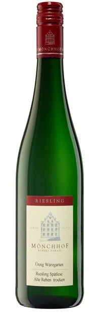 Weingut Monchhof, Mosel, Urzig Wurzgarten, Alte Reben Riesling Spatlese Trocken (Dry) 2021 (Case)