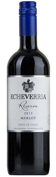 Vina Echeverria, Reserva, Valle de Curico, Merlot 2023 37.5cl (Case)