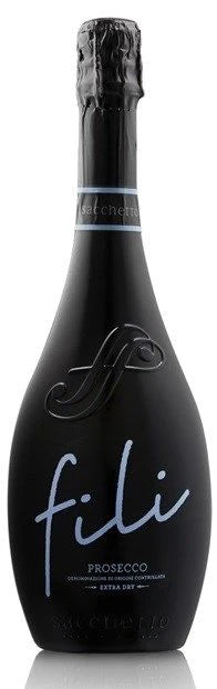 Sacchetto, 'Fili', Veneto, Prosecco Extra Dry NV (Case)