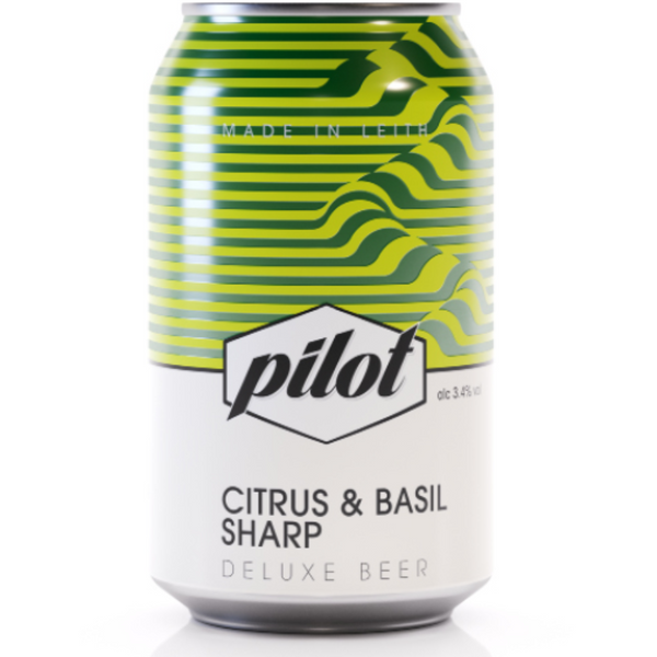 Pilot Brewery, Citrus & Basil Sharp, 330ml Can - The Fine Wine Company