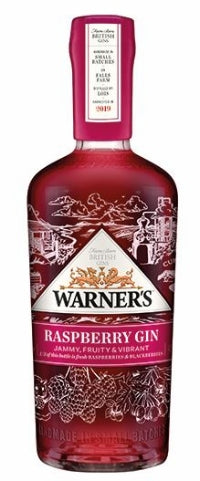 Warner's Raspberry Gin 70cl Bottle