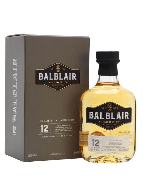 Balblair, 12 Year Old, 70cl Bottle