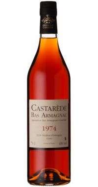 Castarede, Vintage Bas Armagnac, 1974 70cl Bottle