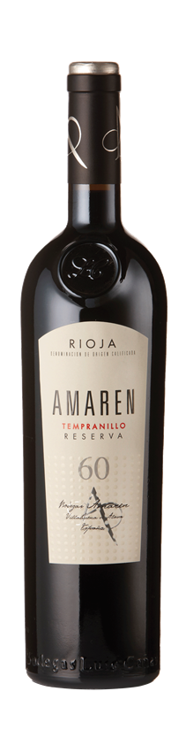 Bodegas Amaren, Tempranillo, Reserva, 2015 (Case)