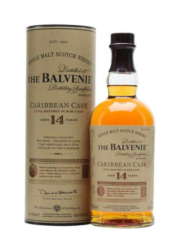 Balvenie, Caribbean Cask 14 Year Old, 70cl Bottle