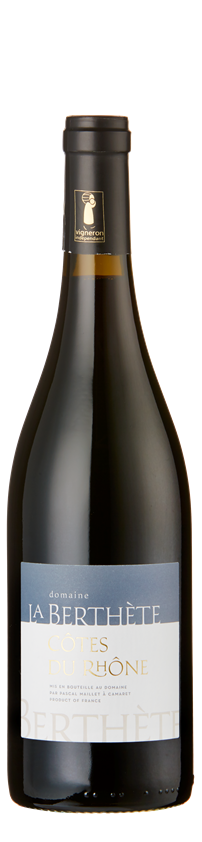 Domaine de la Berthete, Cotes du Rhone Rouge, 2023 (Case)