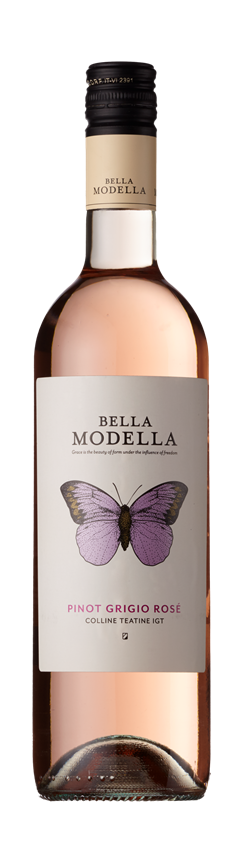 Bella Modella, Pinot Grigio Rosé, Terre di Chieti, Abruzzo, IGT, 2022 (Case)