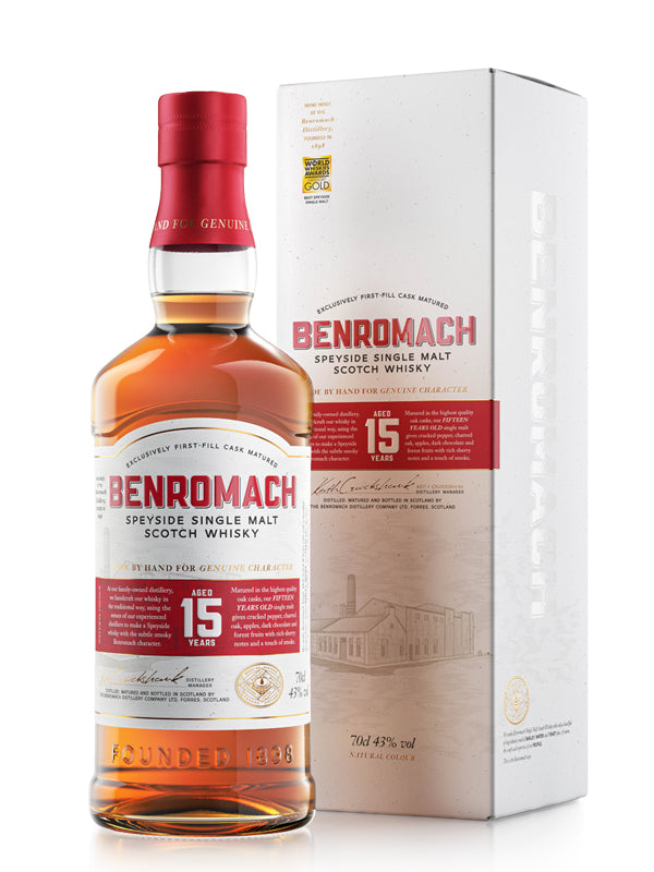 Benromach, 15 Years Old, 70cl Bottle