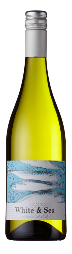 White & Sea, Colombard, Sauvignon Blanc, IGP Cotes de Gascogne, 2022 (Case)