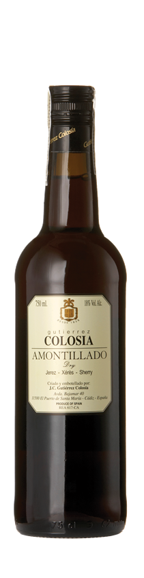 Bodegas Gutierrez Colosia, Amontillado, 75cl Bottle