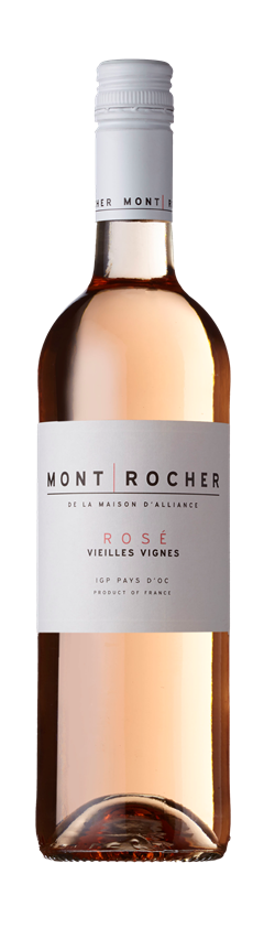 Mont Rocher, Vieilles Vignes Rosé, IGP Pays d'Oc, 2022 (Case)