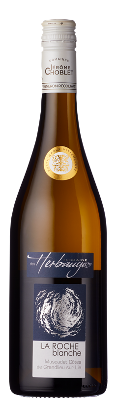 Domaine des Herbauges, Muscadet Cotes de Grandlieu Sur Lie, La Roche Blanche, 2023 (Case)