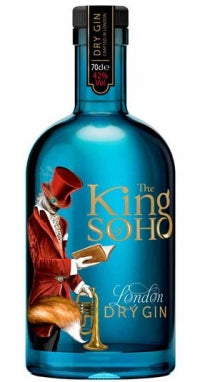 King of Soho London Dry Gin 70cl Bottle