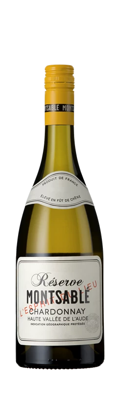 Montsable, Reserve Chardonnay, IGP Haute Vallée de L'Aude, IGP DOc, 2022 (Case)