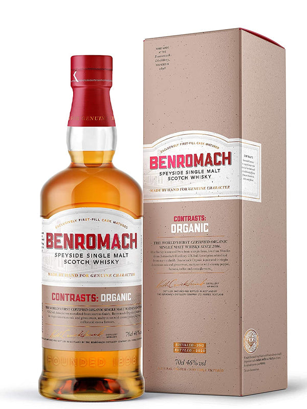 Benromach, Contrasts Organic, 2012 70cl Bottle