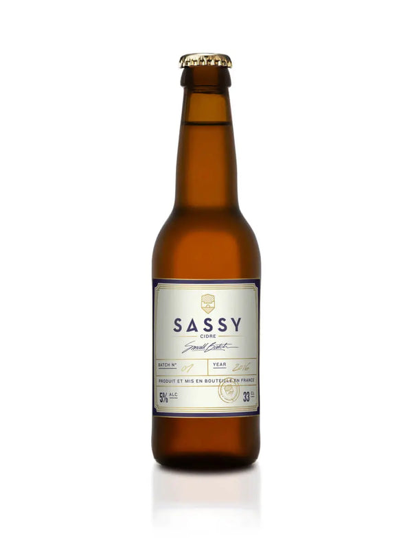 Sassy, Cidre Small Batch, 330ml Bottle Sassy, Cidre Small Batch, 330ml Bottle