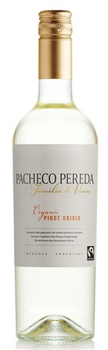 Pacheco Pereda, Familia de Vinos Organic Fairtrade Pinot Grigio, 2023 (Case)