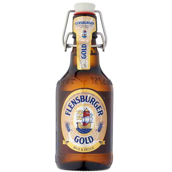Flensburger, Gold Fliptop, 330ml Bottle