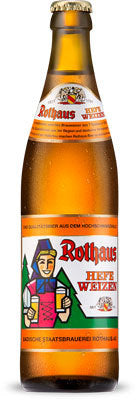 Rothaus, Hefe Weizen, 500ml Bottle