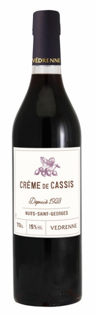 Vedrenne Crème de Cassis (Blackcurrant) 70cl Bottle