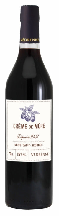 Vedrenne Crème de Mure (Blackberry) 70cl Bottle