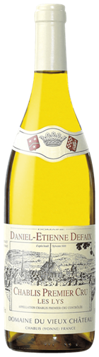 Domaine Daniel-Etienne Defaix, Chablis 1er Cru `Vaillons`, 2012 (Case)