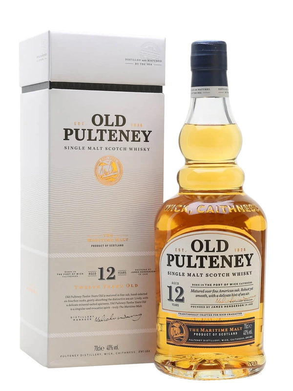 Old Pulteney, 12 Year Old, 70cl Bottle