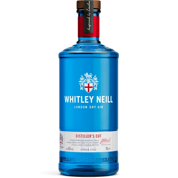 Whitley Neill Distillers Cut Gin 70cl Bottle