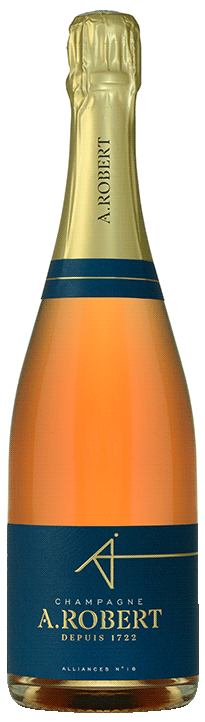 Champagne A. Robert,  Alliances No. 16 Brut Rosé NV, (Case)