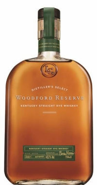 Woodford Reserve Straight Rye Whiskey 70cl Bottle