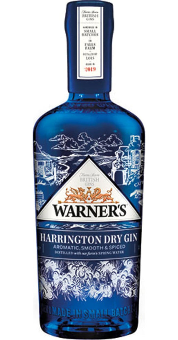 Warner's Harrington Dry Gin 70cl Bottle