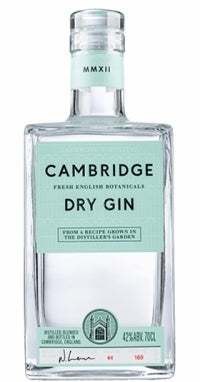 Cambridge Dry Gin 70cl Bottle