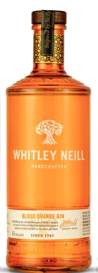 Whitley Neill Blood Orange Gin 70cl Bottle