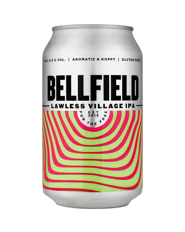 Bellfield Brewery, Lawless Village IPA, 330ml Can