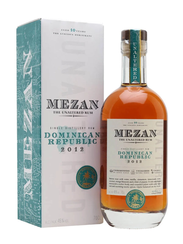 Mezan Dominican Republic Rum 70cl Bottle