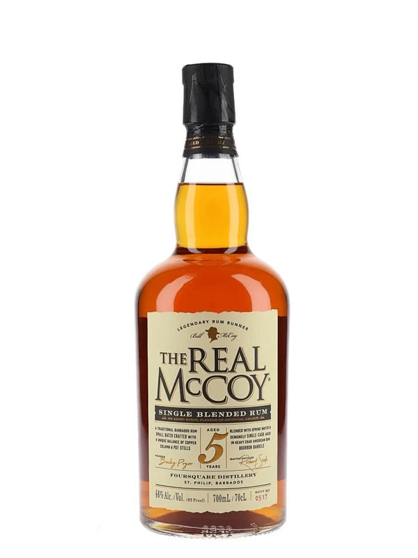 The Real McCoy 5 Year Old Distiller's Proof, 70cl Bottle